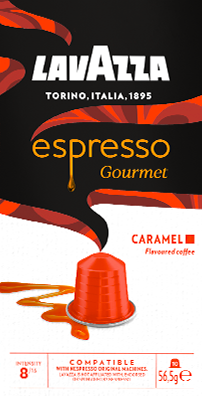 Espresso gourmet au caramel