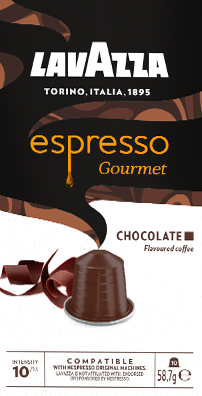 Espresso gourmet au chocolat