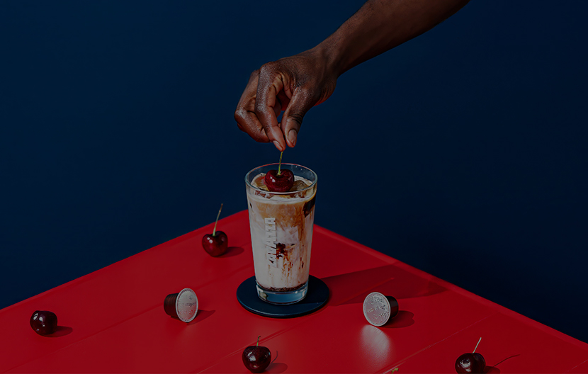 Moka glacé à la cerise 