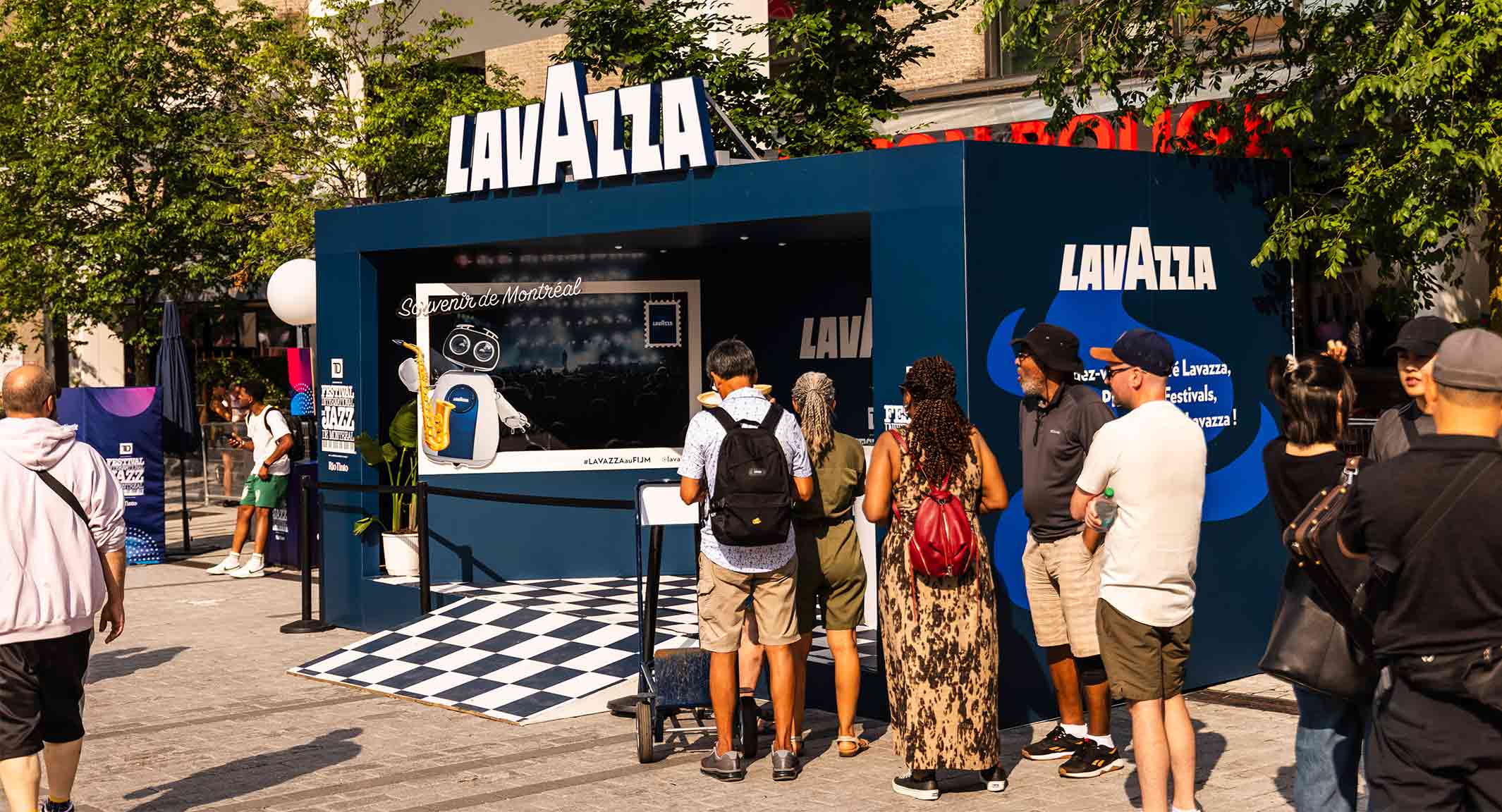 Lavazza stand